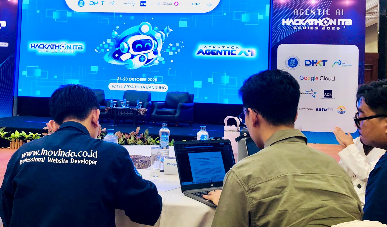 Tim Inovindo Jadi Mentor AGENTIC AI HACKATHON ITB SERIES 2026, Dorong Talenta Digital Melahirkan Inovasi Berdampak