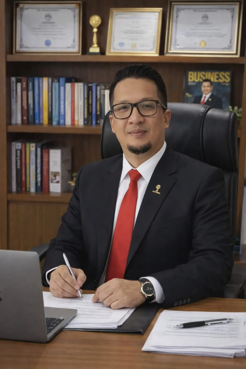 Direktur Utama Kasih Izin Indonesia Pinsha Anhari Yusuf