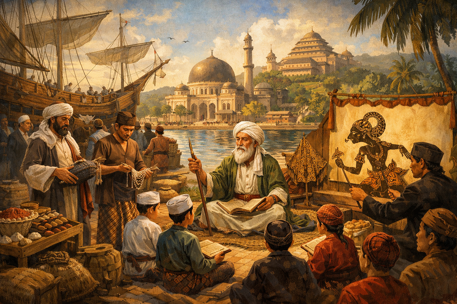 Menelusuri Jejak Islam di Indonesia, Dari Pelabuhan hingga Kerajaan
